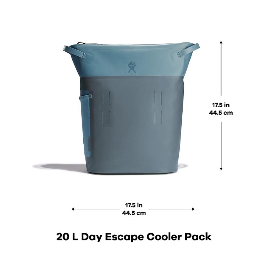 HYDRO FLASK 20 L DAY ESCAPE SOFT COOLER - REUSABLE TRAVEL BACKPACK - INSULATED - PEPPERCORN | HYDRO FLASK | 03