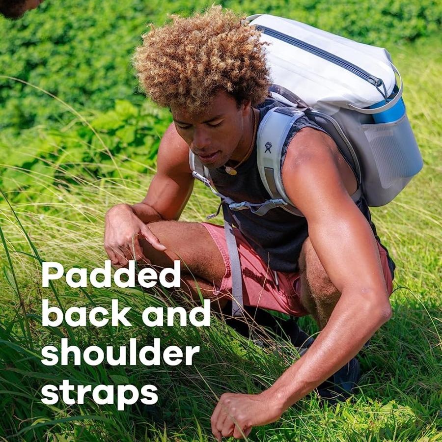 HYDRO FLASK 20 L DAY ESCAPE SOFT COOLER - REUSABLE TRAVEL BACKPACK - INSULATED - PEPPERCORN | HYDRO FLASK | 06