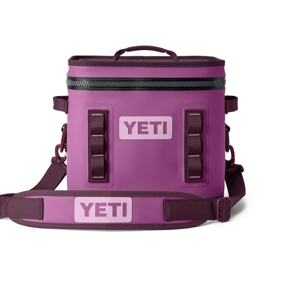 YETI Hopper Flip 12 ポータブルソフトクーラー:YETI、ノルディックパープル | YETI