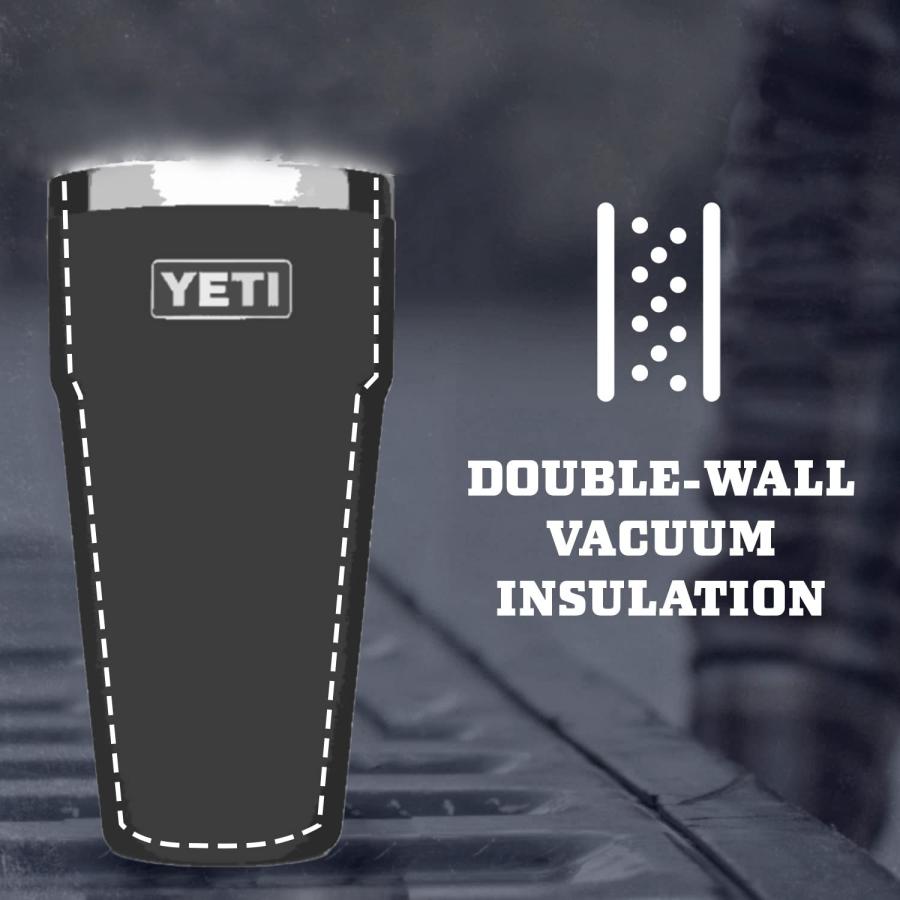 YETI Rambler 26オンス スタッカブルカップ 真空断熱 ステンレス製、ステンレス | YETI | 03