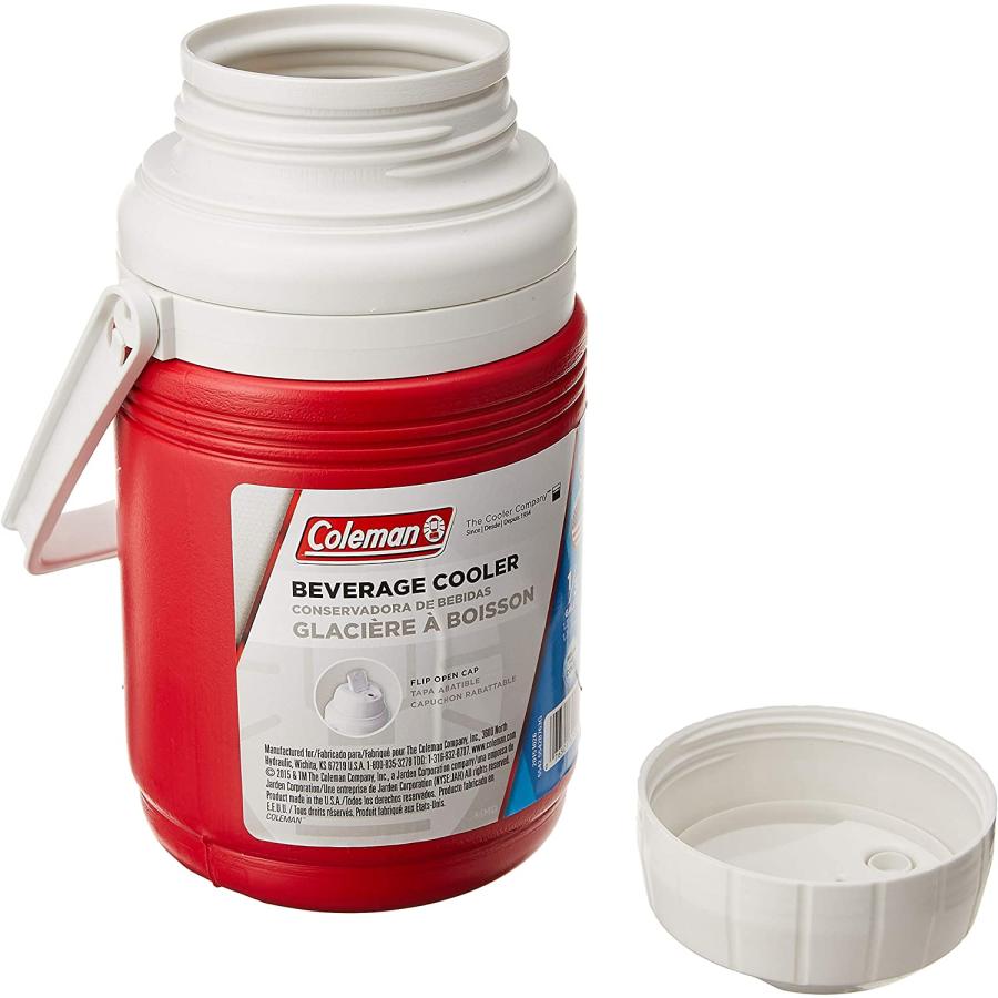 Coleman Beverage Cooler, Red, 1/3 Gallon | Coleman | 02