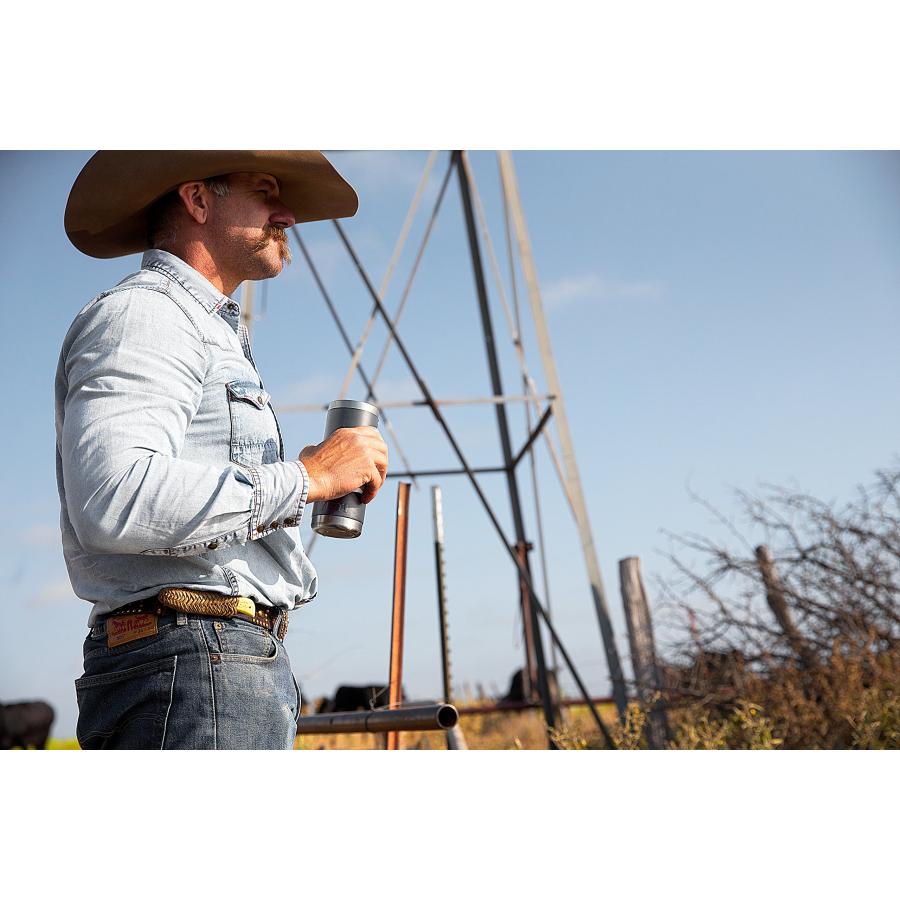 YETI Rambler 18オンス ボトル 真空断熱 ステンレス製、チャコール | YETI | 04