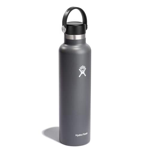 HYDRO FLASK 24 OZ STANDARD MOUTH WATER BOTTLE WITH FLEX CAP OR FLEX STRAW | HYDRO FLASK | 01