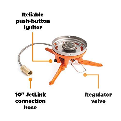 JETBOIL LUNA SATELLITE SIDE BURNER FOR EUREKA! OR JETBOIL JETLINK CAMPING AND BACKPACKING STOVES | JETBOIL | 01