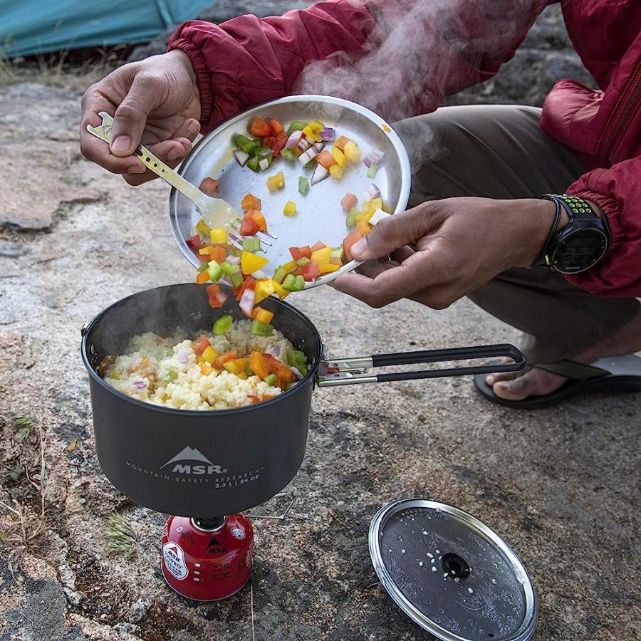 MSR NONSTICK CERAMIC COATED 2-POT CAMPING COOK SET | MSR | 03