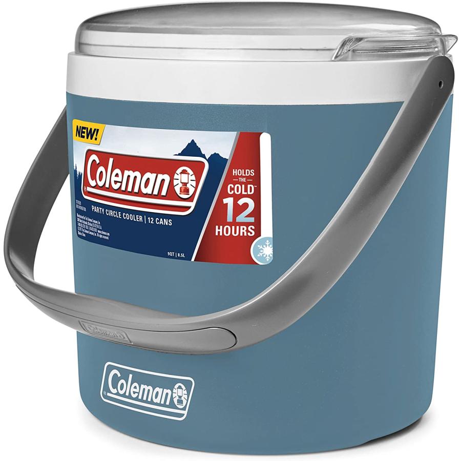 Coleman 9-Quart Party Circle Cooler,Dusk Blue | Coleman | 01