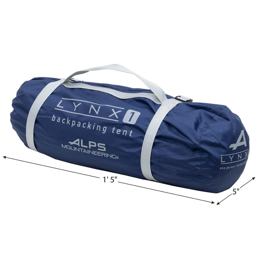 ALPS MOUNTAINEERING LYNX 1-PERSON TENT - GRAY/NAVY | ALPS MOUNTAINEERING | 07