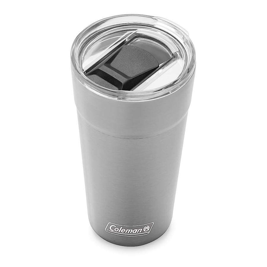 COLEMAN INSULATED STAINLESS STEEL 20OZ BREW TUMBLER, STAINLESS STEEL | Coleman | 02