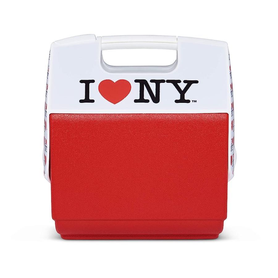 IGLOO 7 QUART LIMITED EDITION I LOVE NY PLAYMATE PORTABLE LUNCHBOX PLAYMATE PAL COOLER ICE BOX | igloo | 01