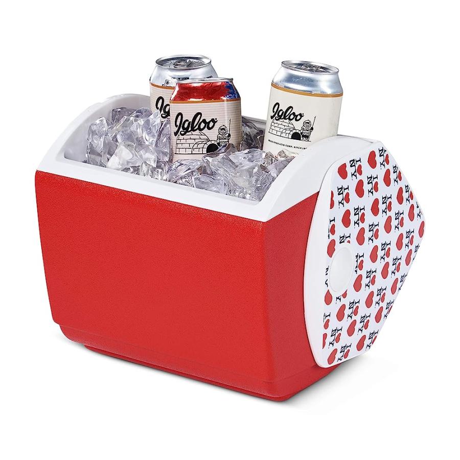 IGLOO 7 QUART LIMITED EDITION I LOVE NY PLAYMATE PORTABLE LUNCHBOX PLAYMATE PAL COOLER ICE BOX | igloo | 02