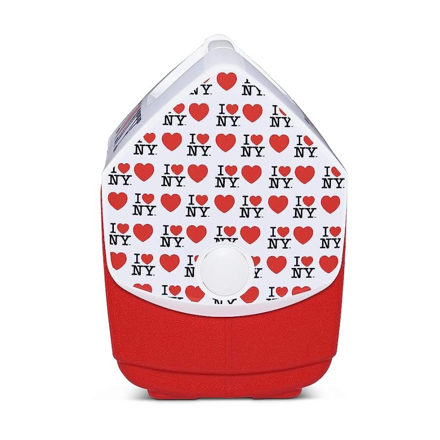 IGLOO 7 QUART LIMITED EDITION I LOVE NY PLAYMATE PORTABLE LUNCHBOX PLAYMATE PAL COOLER ICE BOX | igloo | 03