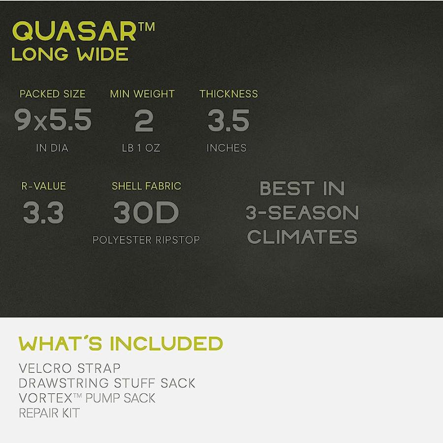 NEMO QUASAR 3D INSULATED LONG WIDE | NEMO | 04