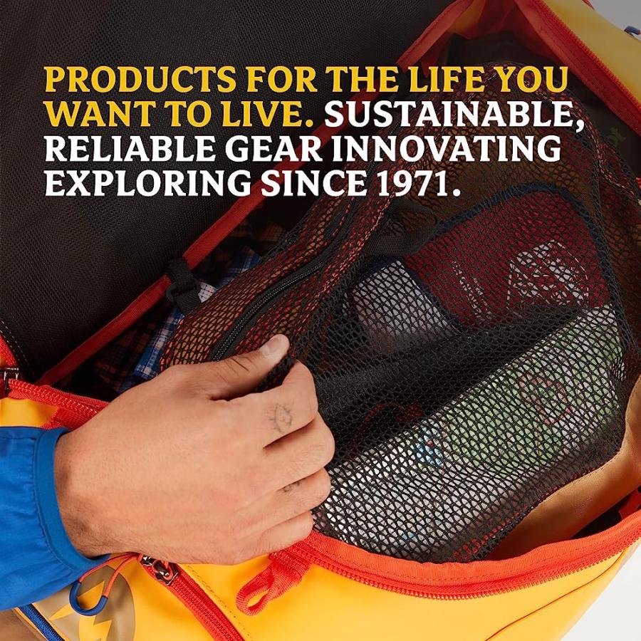 MARMOT UNISEX LONG HAULER TRAVEL DUFFEL BAG | DURABLE, WEATHER- RESISTANT | 3050CI (50 LITER), SOLAR/SHETLAND, MEDIUM | Marmot | 04