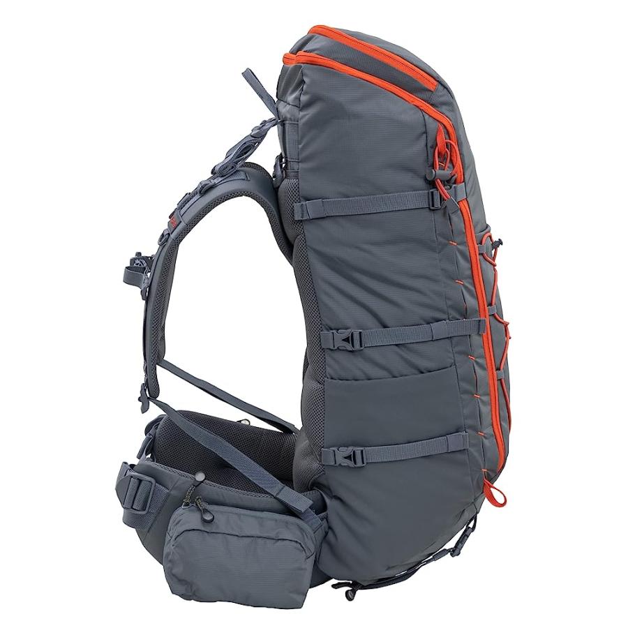 ALPS MOUNTAINEERING CANYON 55L, GRAY/CHILI | ALPS MOUNTAINEERING | 01