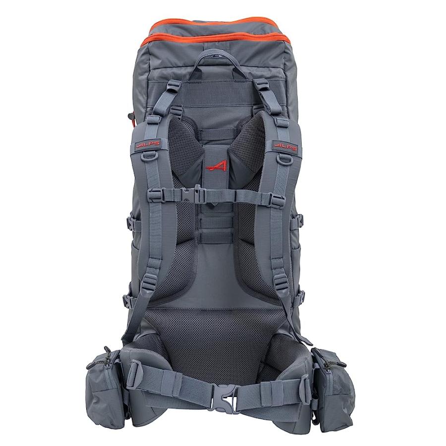 ALPS MOUNTAINEERING CANYON 55L, GRAY/CHILI | ALPS MOUNTAINEERING | 02