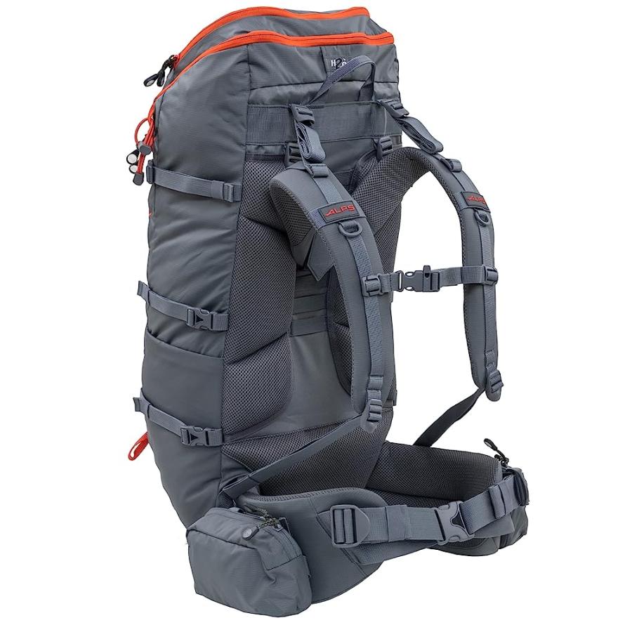 ALPS MOUNTAINEERING CANYON 55L, GRAY/CHILI | ALPS MOUNTAINEERING | 03
