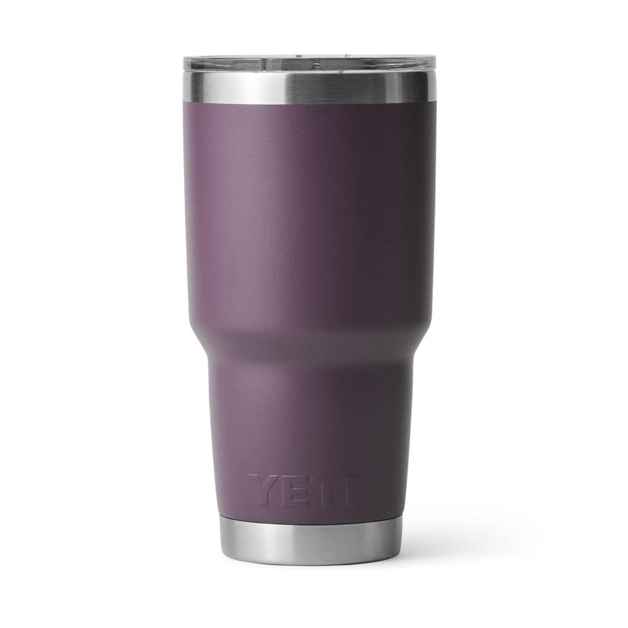 YETI Rambler 30オンス タンブラー マグスライダー蓋付き 真空断熱 ステンレス製、ノルディックパープル | YETI | 06