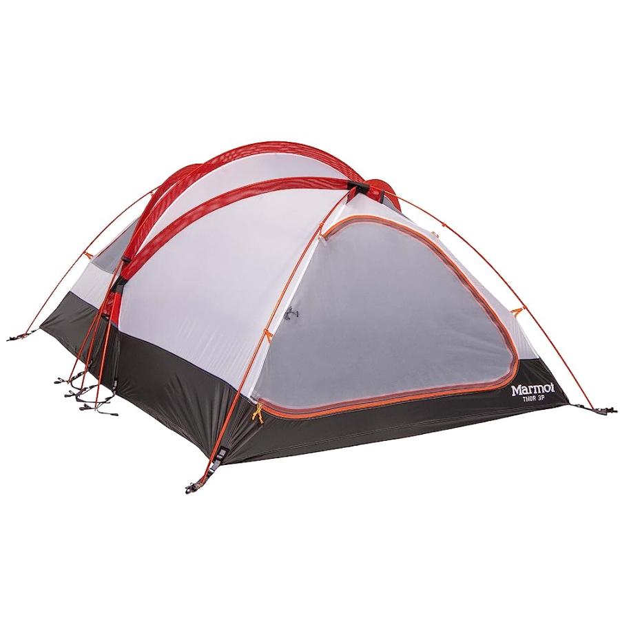 MARMOT THOR 3-PERSON TENT | EASY SET-UP, WATER-RESISTANT, STORM READY, BLAZE, 3 PERSON | Marmot