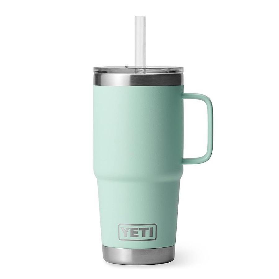 YETI RAMBLER 25 OZ STRAW MUG, VACUUM INSULATED, STAINLESS STEEL, SEAFOAM | YETI | 06