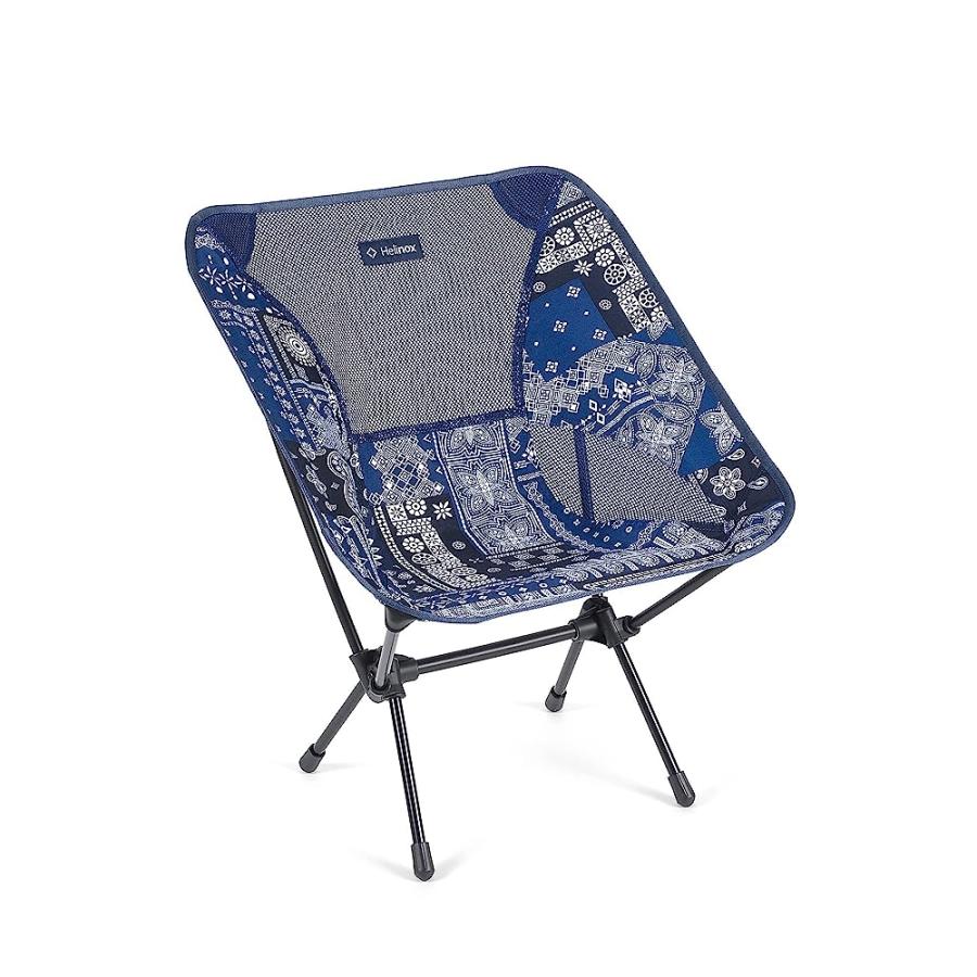 HELINOX CHAIR ONE ORIGINAL LIGHTWEIGHT, COMPACT, COLLAPSIBLE CAMPING CHAIR, BLUE BANDANA | Helinox