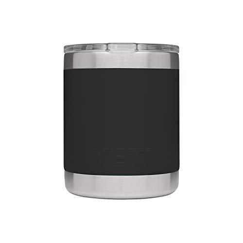 YETI Rambler 10オンス ローボール 蓋付き 真空断熱 ステンレス製、ブラック | YETI | 02
