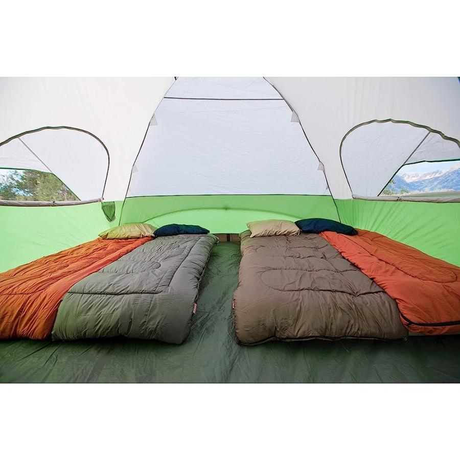 COLEMAN CAMPING TENT WITH SCREEN ROOM | 8 PERSON EVANSTON DOME TENT WITH SCREENED PORCH | Coleman | 03