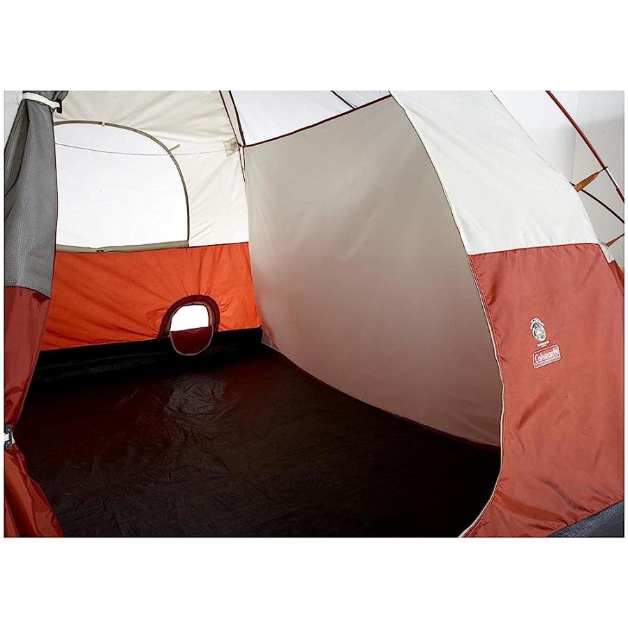 COLEMAN 8-PERSON RED CANYON TENT,204" L X 120" W X 72" H | Coleman | 08