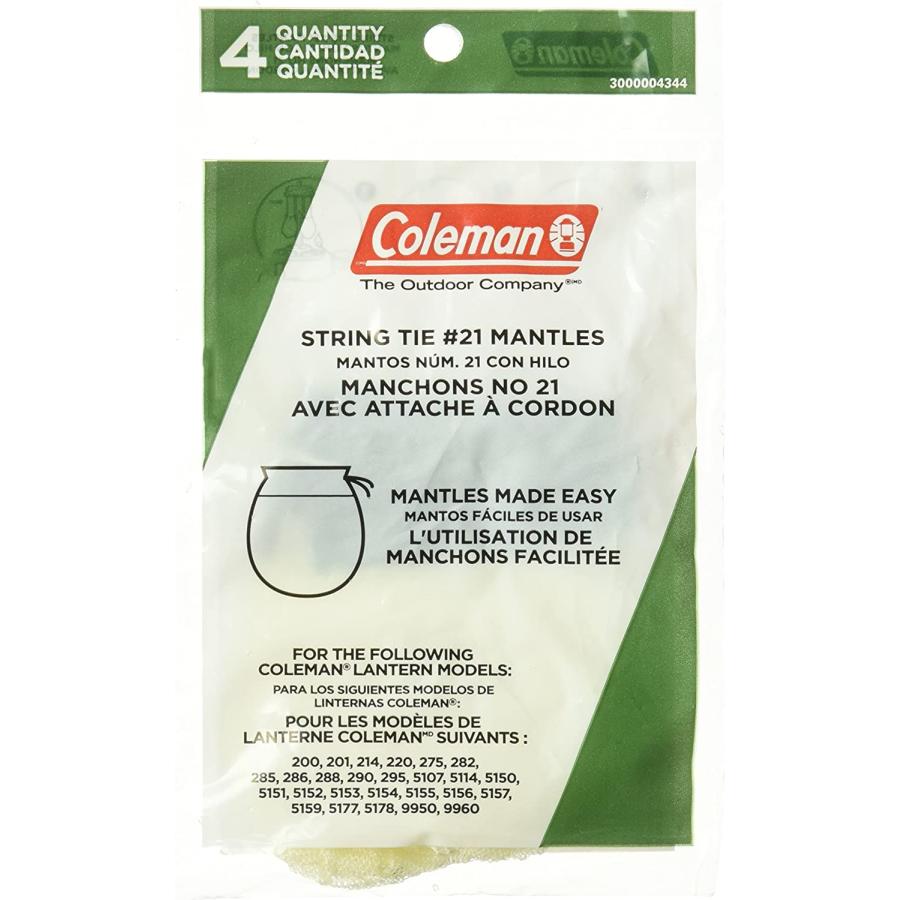 Coleman Tie-Style Mantle, 4-Pack | Coleman