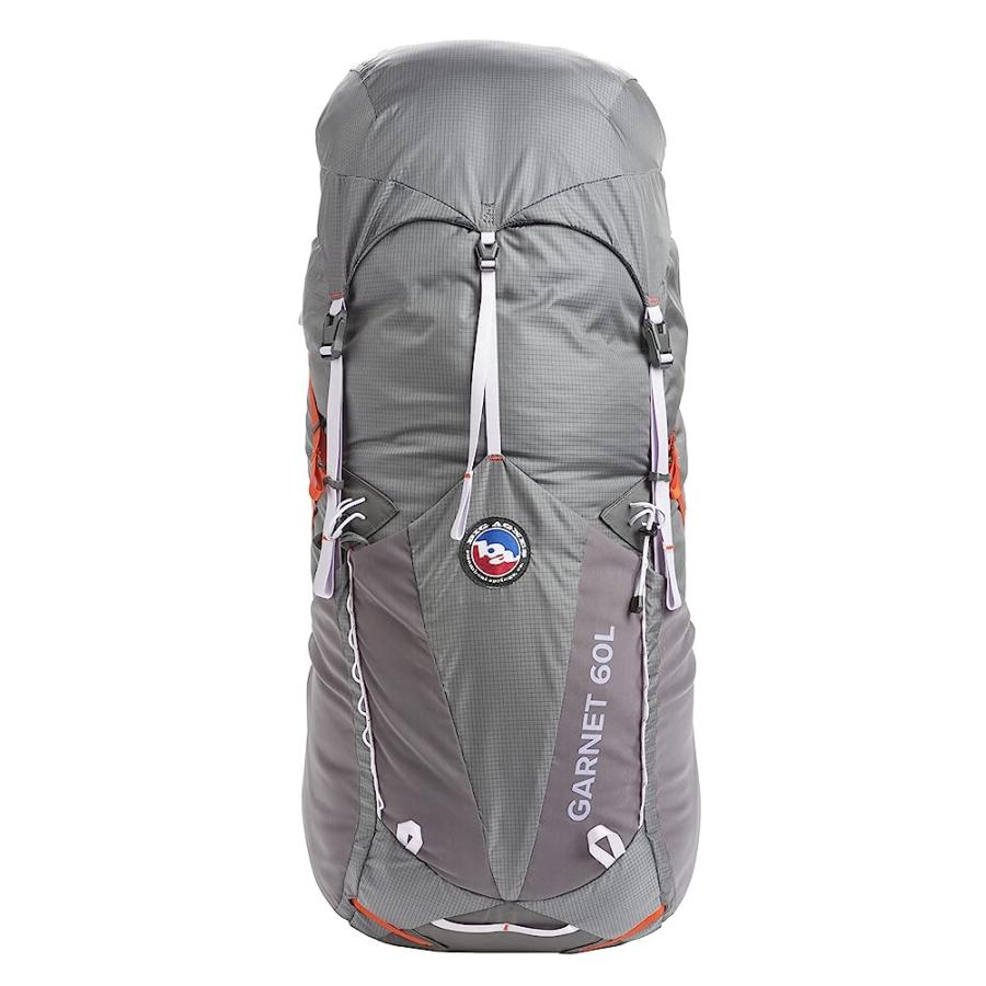 BIG AGNES WOMENS GARNET 60L BACKPACK FOR MULTIDAY HIKING, SHARK | BIG AGNES