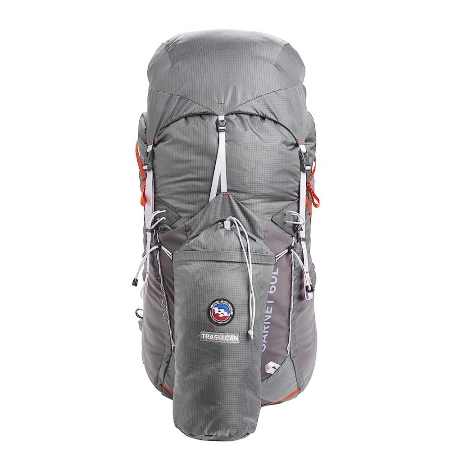 BIG AGNES WOMENS GARNET 60L BACKPACK FOR MULTIDAY HIKING, SHARK | BIG AGNES | 03
