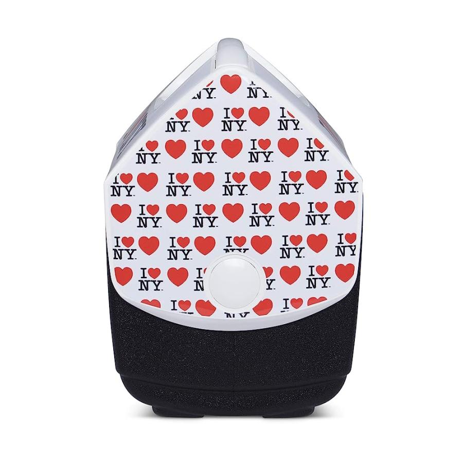 IGLOO 7 QUART LIMITED EDITION I LOVE NY PLAYMATE LUNCHBOX PLAYMATE PAL COOLER ICE BOX | igloo | 03