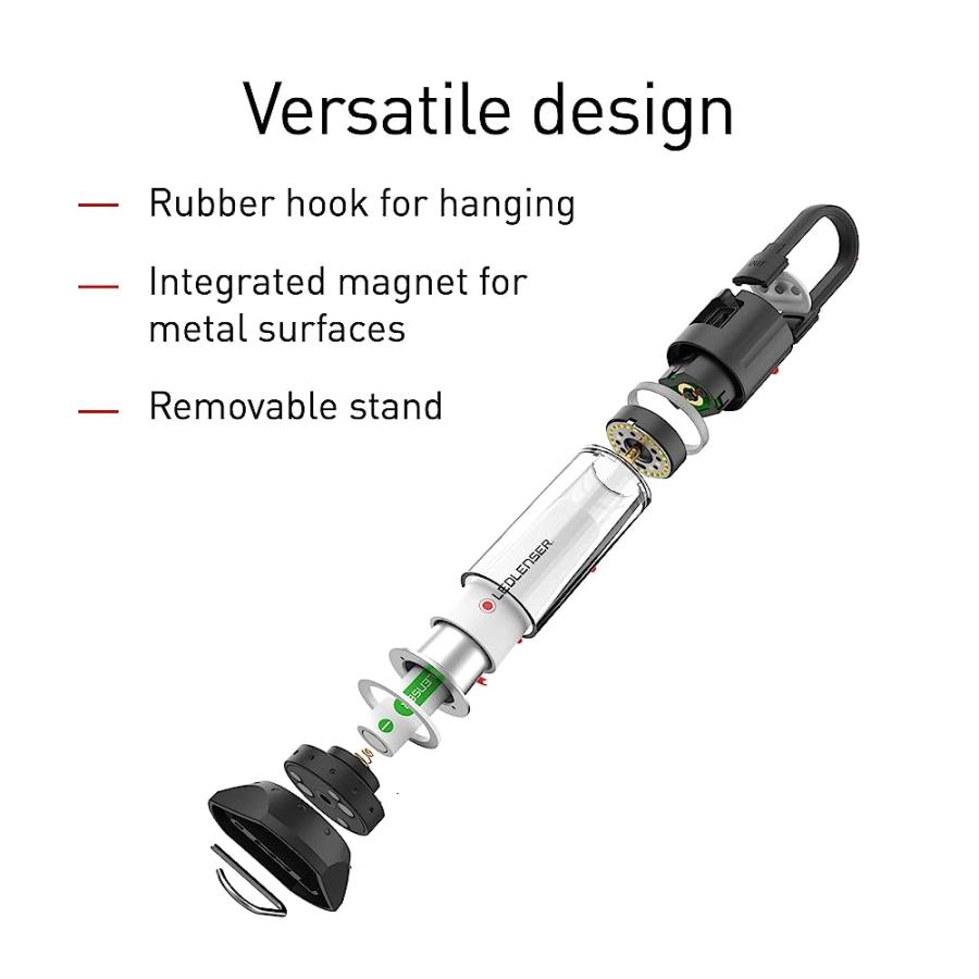 LEDLENSER ML6 CAMPING LANTERN, LED WITH MICRO PRISM TECHNOLOGY, 750 LUMENS, USB RECHARGEABLE, BACKPACKING, HIKING, CAMPING | LEDLENSER | 05