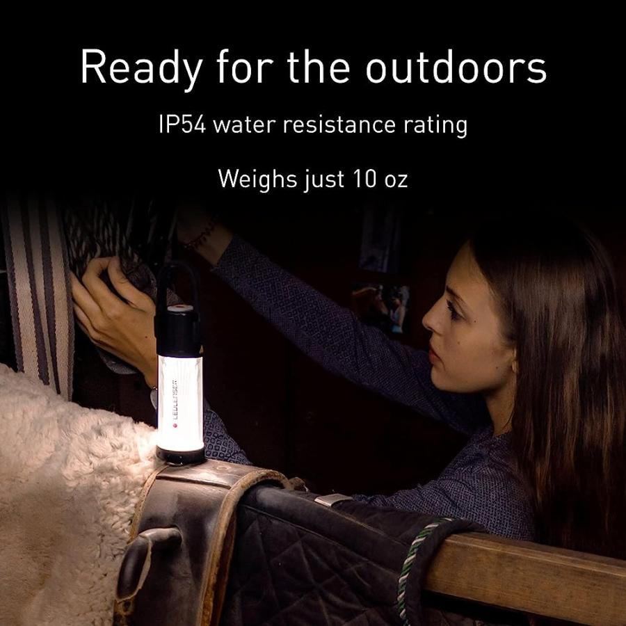 LEDLENSER ML6 CAMPING LANTERN, LED WITH MICRO PRISM TECHNOLOGY, 750 LUMENS, USB RECHARGEABLE, BACKPACKING, HIKING, CAMPING | LEDLENSER | 07