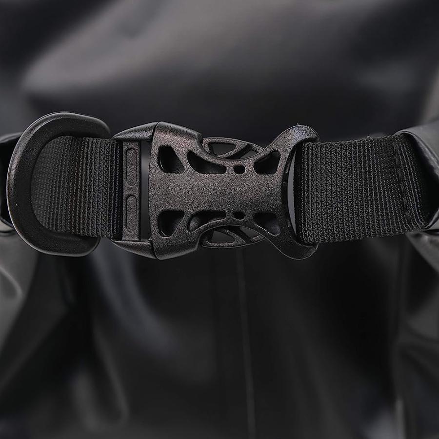 PELICAN EXODRY 20L MEDIUM DRYBAG BLACK WATERPROOF SHOULDER STRAPS THICK & LIGHTWEIGHT ROLL TOP DRY COMPRESSION KEEPS GEAR DRY FOR KAYAKING, RAFTI | PELICAN PRODUCTS | 04