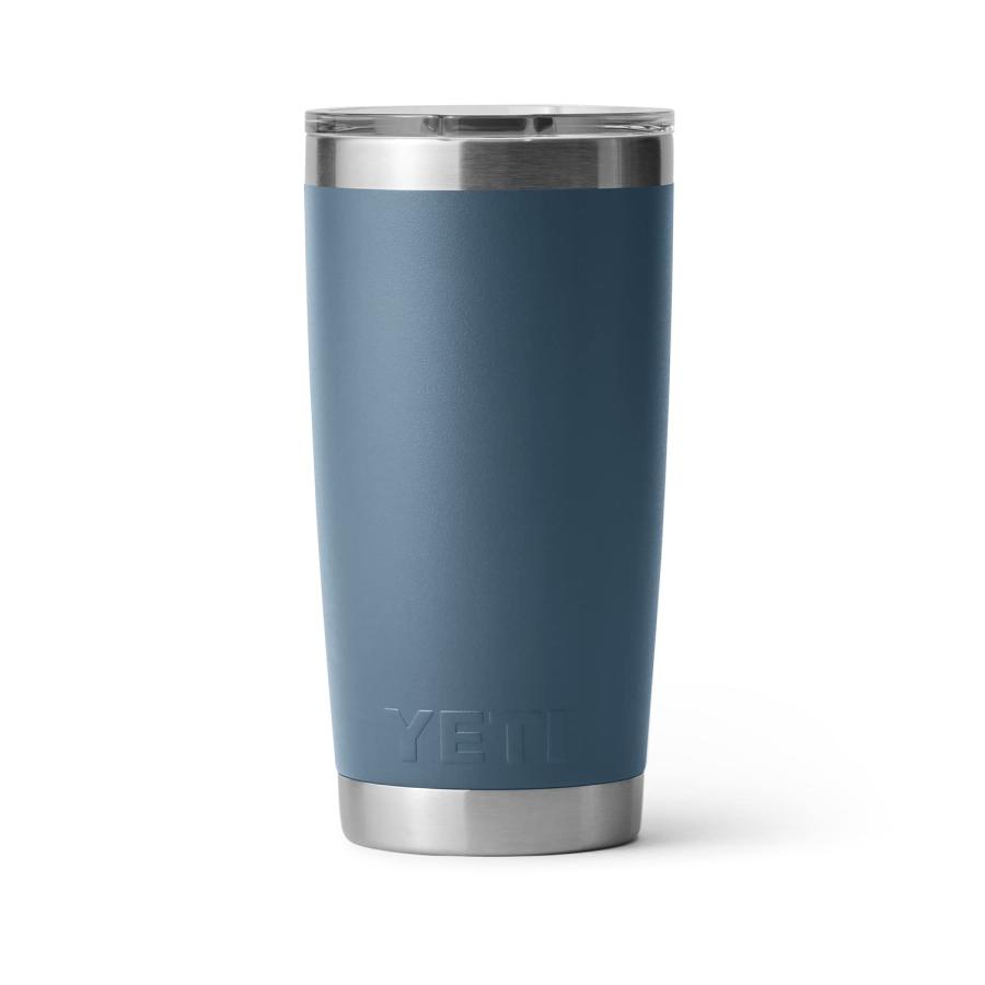 YETI Rambler 20オンス タンブラー マグスライダー蓋付き 真空断熱 ステンレス製、ノルディックブルー | YETI | 06
