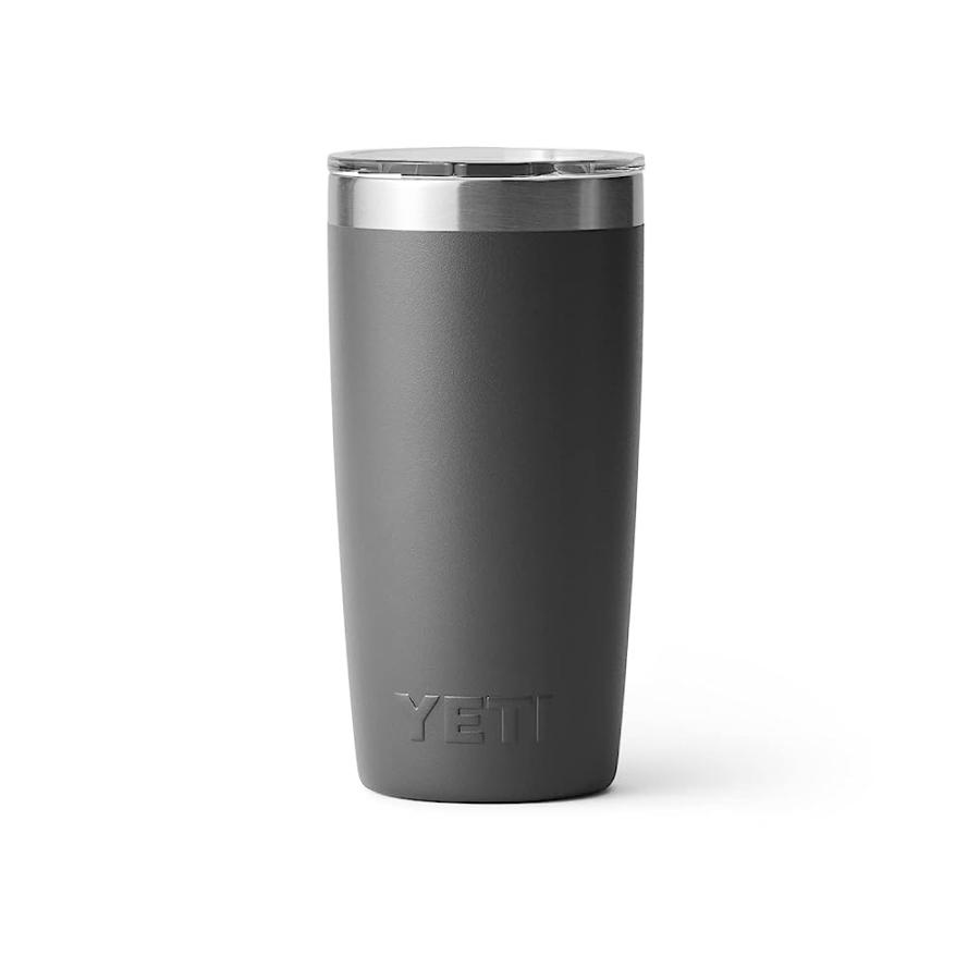 YETI RAMBLER 10 OZ TUMBLER, STAINLESS STEEL, VACUUM INSULATED WITH MAGSLIDER LID, CHARCOAL | YETI | 03