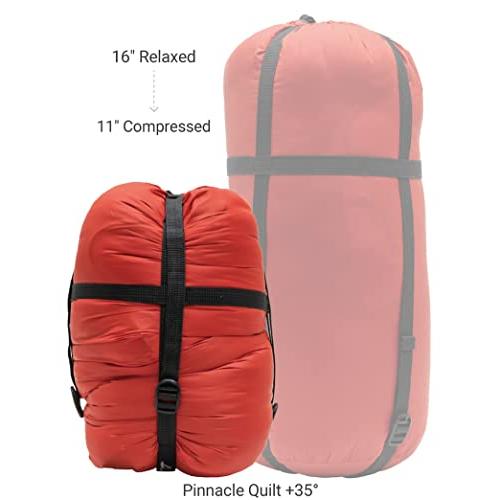 ALPS MOUNTAINEERING PINNACLE QUILT - CHARCOAL/RED | ALPS MOUNTAINEERING | 07