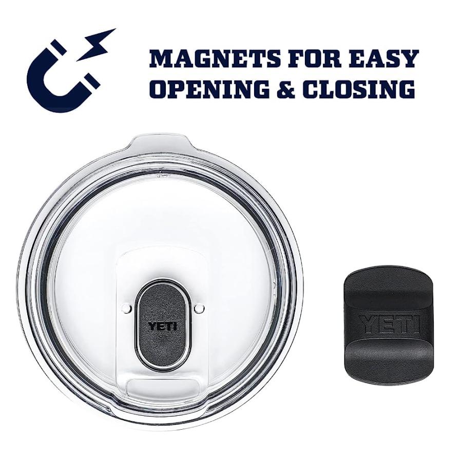 YETI RAMBLER 14 OZ MUG, VACUUM INSULATED, STAINLESS STEEL WITH MAGSLIDER LID, CANOPY GREEN | YETI | 06