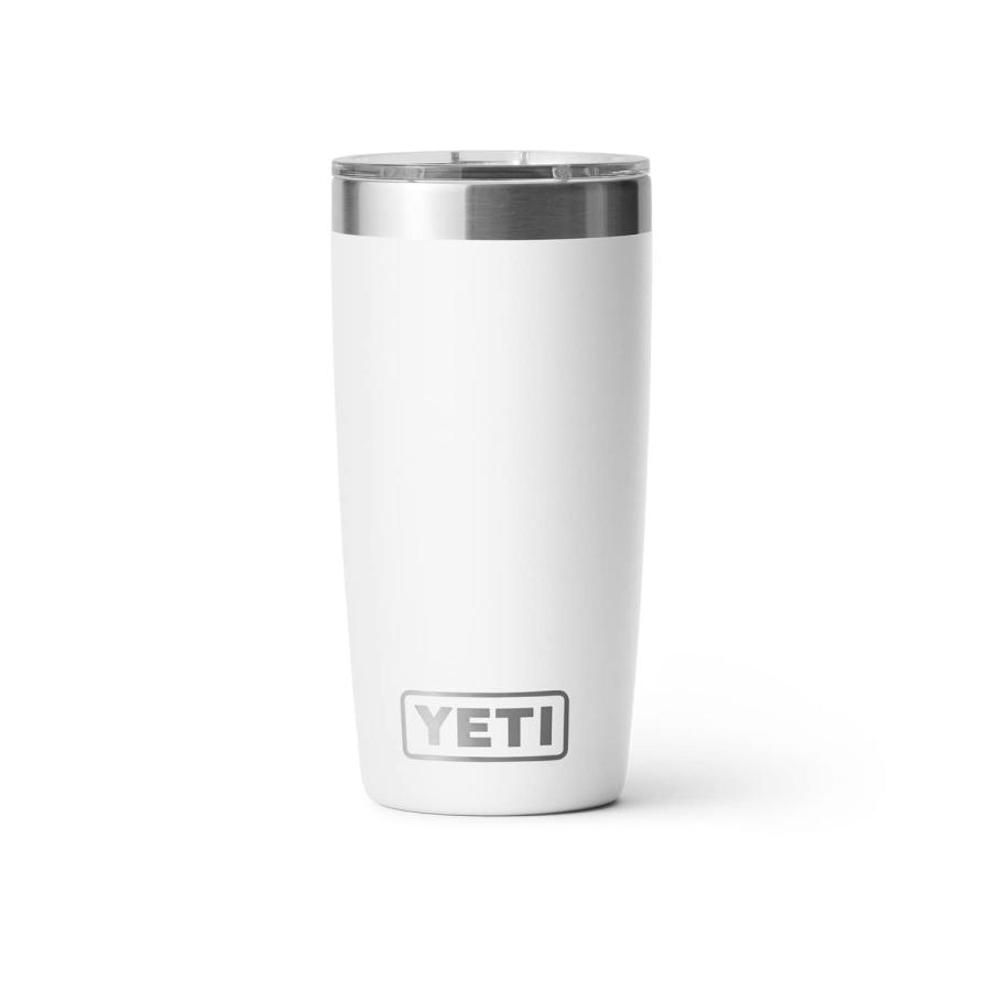 YETI Rambler 10オンス タンブラー マグスライダー蓋付き 真空断熱 ステンレス製、ホワイト | YETI | 01