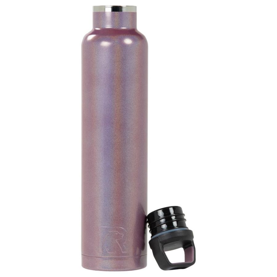RTIC 26 OZ VACUUM INSULATED WATER BOTTLE, METAL STAINLESS STEEL DOUBLE WALL INSULATION, BPA FREE REUSABLE, LEAK-PROOF THERMOS FLASK FOR HOT AND C |  | 02