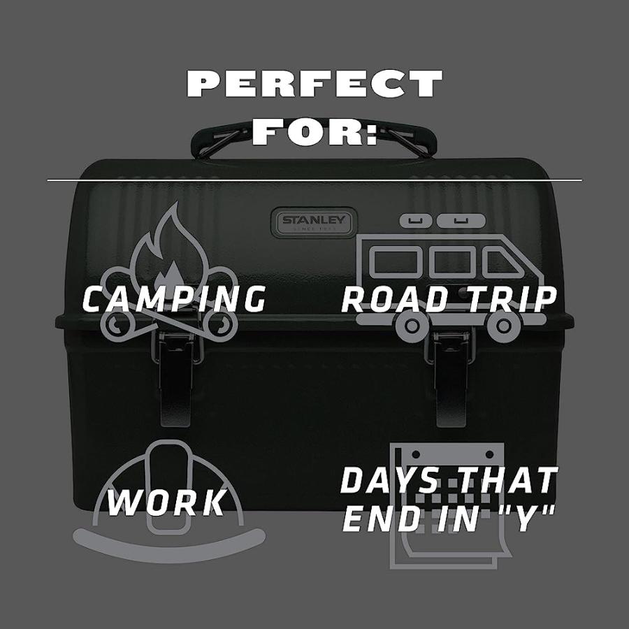 STANLEY 10-01625-028 THE LEGENDARY CLASSIC LUNCH BOX MATTE BLACK 10QT / 9.5L | STANLEY | 04