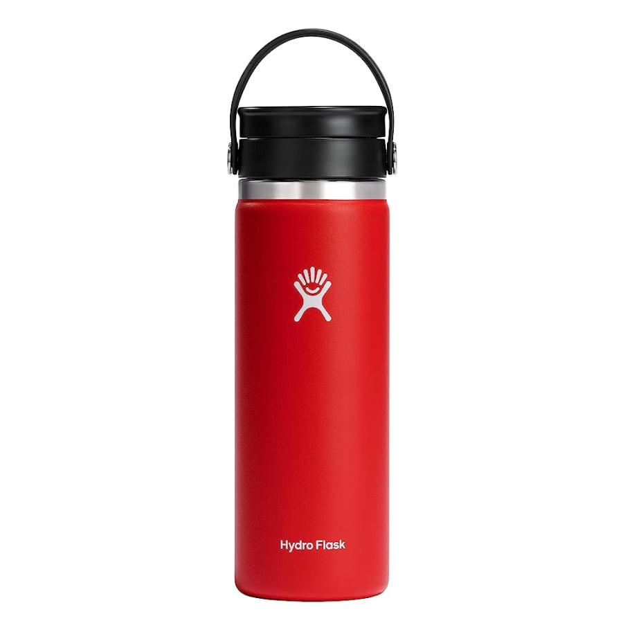 HYDRO FLASK 20 OZ WIDE MOUTH WITH FLEX SIP LID STAINLESS STEEL REUSABLE WATER BOTTLE GOJI -VACUUM INSULATED, DISHWASHER SAFE, BPA-FREE, NON-TOXIC | HYDRO FLASK