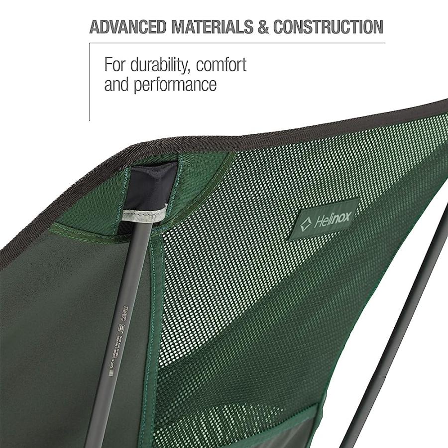HELINOX CHAIR ONE ORIGINAL LIGHTWEIGHT, COMPACT, COLLAPSIBLE CAMPING CHAIR, FOREST GREEN | Helinox | 04