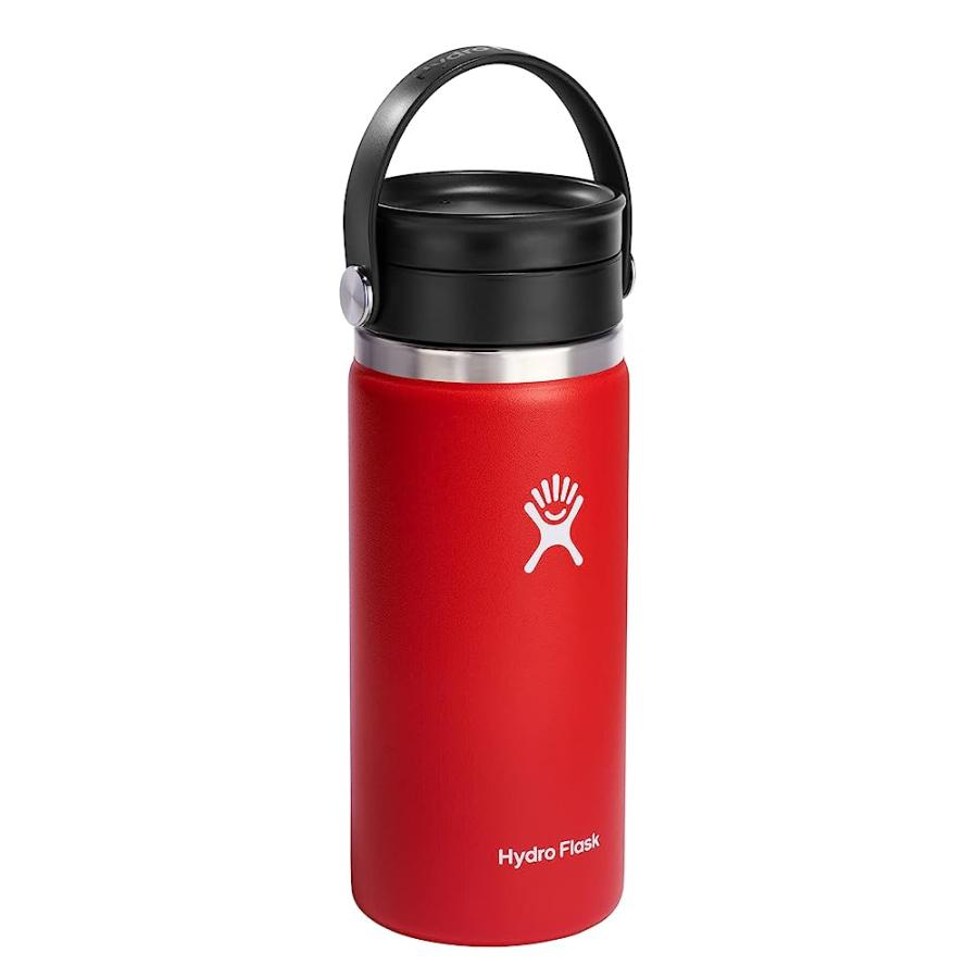 HYDRO FLASK 16 OZ WIDE MOUTH WITH FLEX SIP LID STAINLESS STEEL REUSABLE WATER BOTTLE GOJI -VACUUM INSULATED, DISHWASHER SAFE, BPA-FREE, NON-TOXIC | HYDRO FLASK | 01