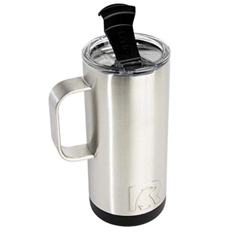 RTIC TRAVEL COFFEE CUP (16 OZ), STAINLESS |  | 02