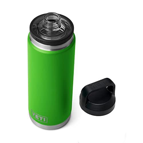 YETI RAMBLER 26 OZ BOTTLE, VACUUM INSULATED, STAINLESS STEEL WITH CHUG CAP, CANOPY GREEN | YETI