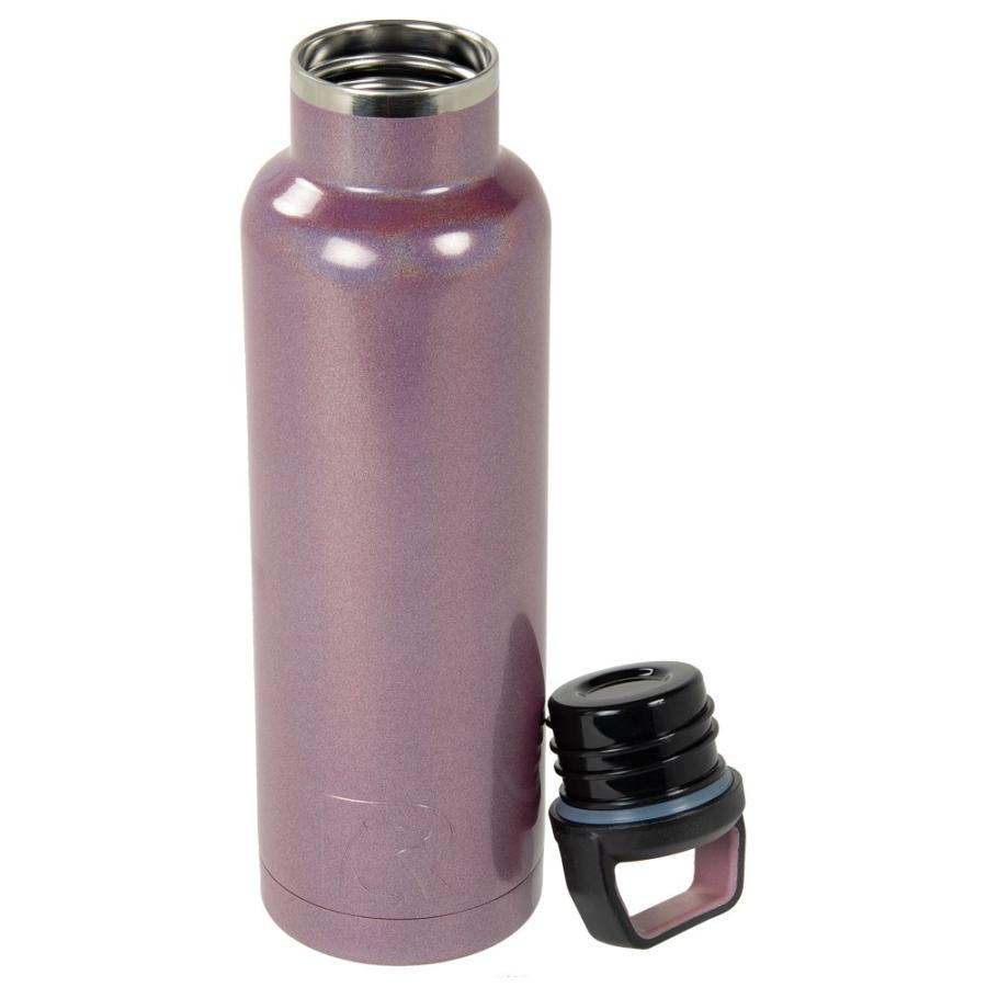 RTIC 20 OZ VACUUM INSULATED WATER BOTTLE, METAL STAINLESS STEEL DOUBLE WALL INSULATION, BPA FREE REUSABLE, LEAK-PROOF THERMOS FLASK FOR HOT AND C |  | 03