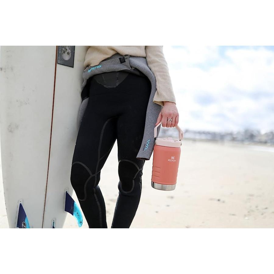 STANLEY ICEFLOW STAINLESS STEEL WATER JUG WITH STRAW, VACUUM INSULATED WATER BOTTLE FOR HOME AND OFFICE, REUSABLE TUMBLER WITH STRAW LEAKPROOF FL | STANLEY | 06