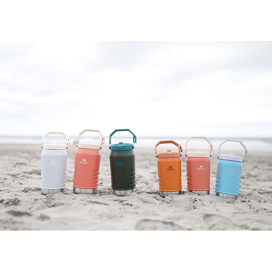 STANLEY ICEFLOW STAINLESS STEEL WATER JUG WITH STRAW, VACUUM INSULATED WATER BOTTLE FOR HOME AND OFFICE, REUSABLE TUMBLER WITH STRAW LEAKPROOF FL | STANLEY | 07