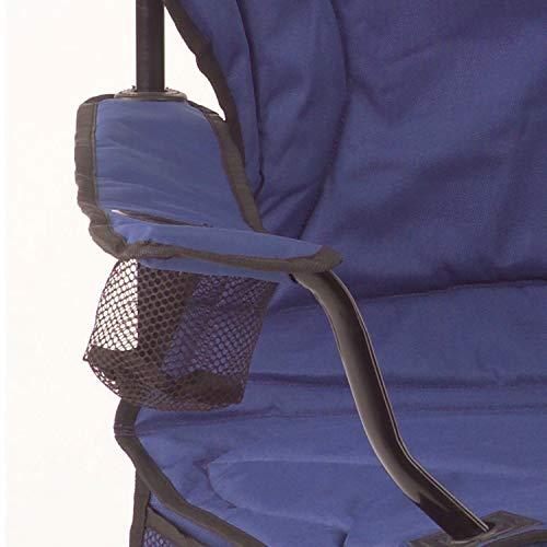 COLEMAN COOLER QUAD PORTABLE CAMPING CHAIR, BLUE | Coleman | 02